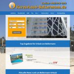 Screenshot Reisewebseite Kurzurlaub-Ballermann.de